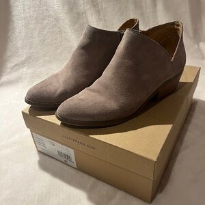 Lucky Brand Women's Taupe Suede Shoes